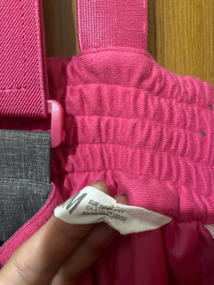 Kız Çocuk Gri-Pembe Fermuarlı Mont ve Pantolon - Görsel 4