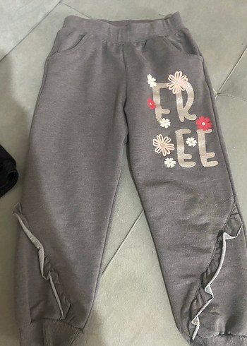 Kız Çocuk Gri Fırfırlı Tayt - Görsel 6