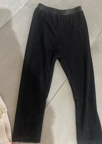 Kız Çocuk Gri Fırfırlı Tayt - Görsel 5