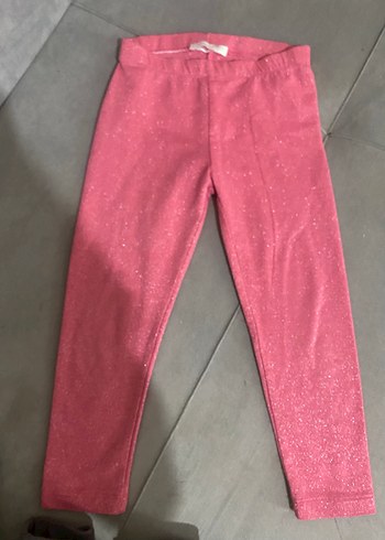 Kız Çocuk Gri Fırfırlı Tayt - Görsel 3