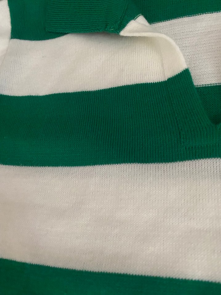 Kız Çocuk Yeşil Kısa Kollu Polo Tişört - Görsel 2