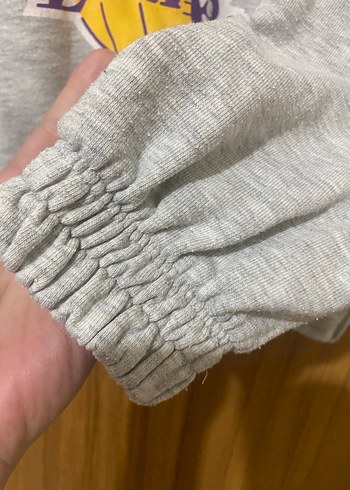 Gri Baskılı Kız Eşofman Takımı - Görsel 6