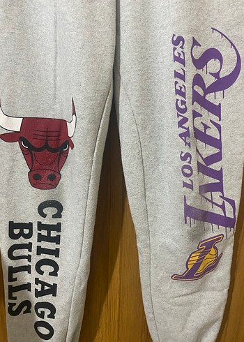 Gri Baskılı Kız Eşofman Takımı - Görsel 4