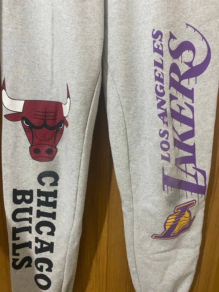 Gri Baskılı Kız Eşofman Takımı - Görsel 4