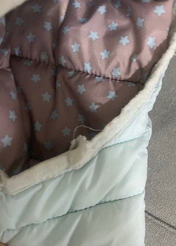 Kız Çocuk Kapüşonlu Fermuarlı Bej Yelek - Görsel 4