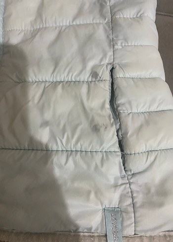 Kız Çocuk Kapüşonlu Fermuarlı Bej Yelek - Görsel 6