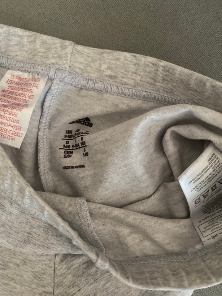 Çocuk Gri Baskılı Dar Kesim Eşofman Altı - Görsel 2