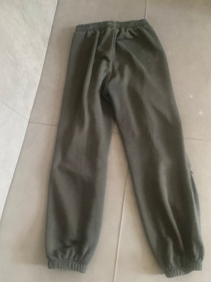 Bol Kesim Keten Çocuk Pantolonu - Görsel 3