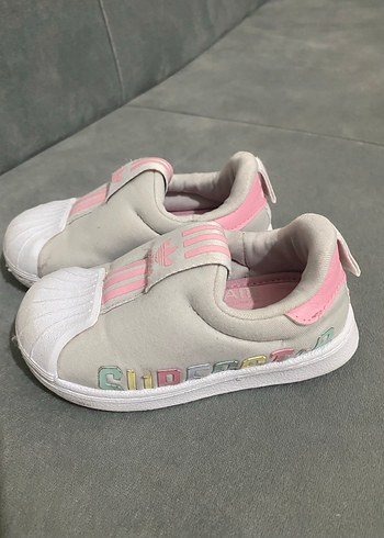 Kız Çocuk Pembe Bağcıksız Spor Ayakkabı - Görsel 2