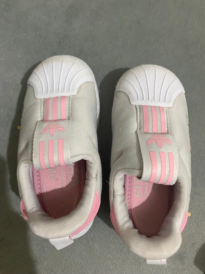 Kız Çocuk Pembe Bağcıksız Spor Ayakkabı - Görsel 3