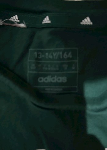 Adidas Adidas Erkek Koyu Yeşil Baskılı Tişört