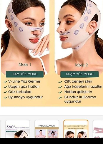 Yüz Germe ve Kontur Maskesi - Görsel 2