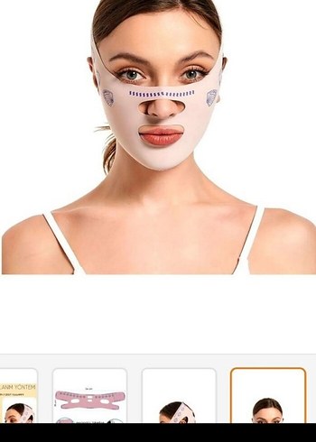 Yüz Germe ve Kontur Maskesi - Görsel 4