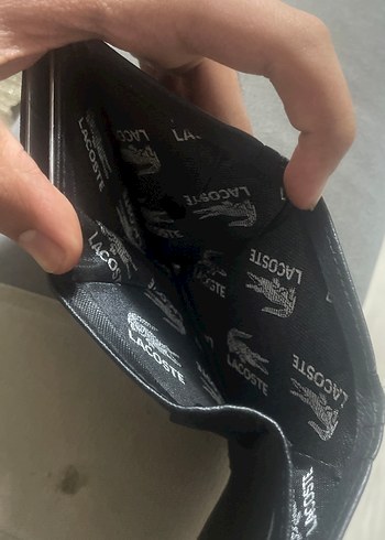 Lacoste Siyah Erkek Cüzdanı - Görsel 4