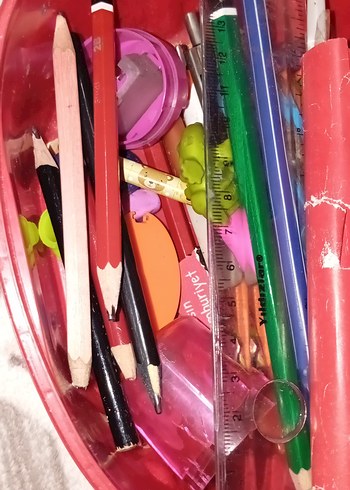 Renkli Okul Aktivite Malzemeleri Seti - Görsel 2