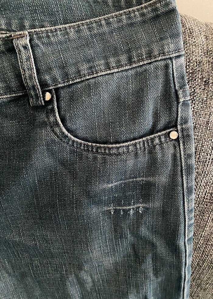 Kot pantolon bol paça - Görsel 3