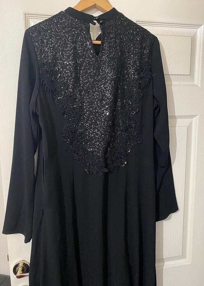 Siyah elbise - Görsel 3