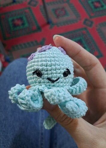 Beden Amigurumi anahtarlık