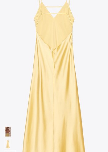 Zara zara butteryellow viral elbise