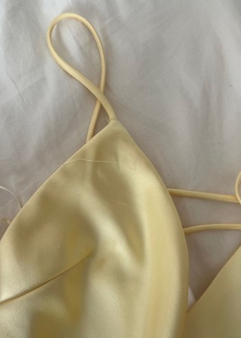 xs Beden zara butteryellow viral elbise