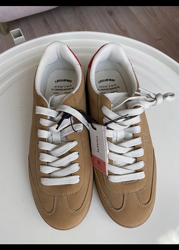 38 Beden Bej Süet Kadın Sneakers