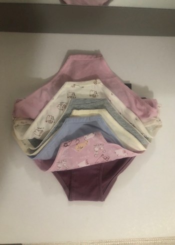 Çocuk Külot 7'li Paket 10-12 yaş Zara kalitesi - Görsel 3