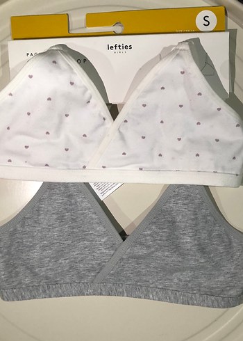Lefties 2'li Gri Baskılı Sütyen - Görsel 2