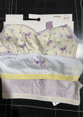 Pastel Renkli Kız Çocuk Baskılı sütyen atlet - Görsel 2