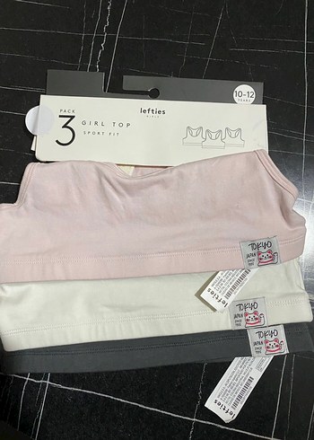 Lefties Kız Çocuk 3'lü Sütyen Seti - Görsel 2