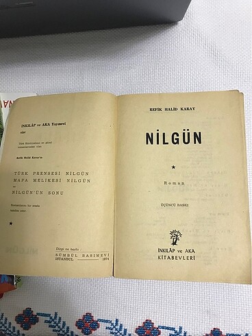 Beden Refik Halid Karay NİLGÜN romanı