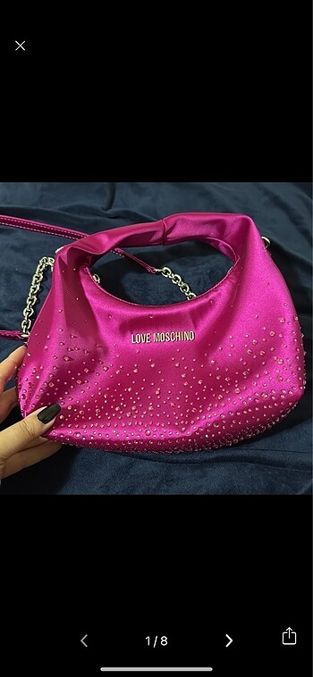 Orjinal Love Moschino enfes çanta