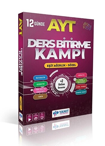 Yanıt Yayınları Ayt Kamp Kitabı 