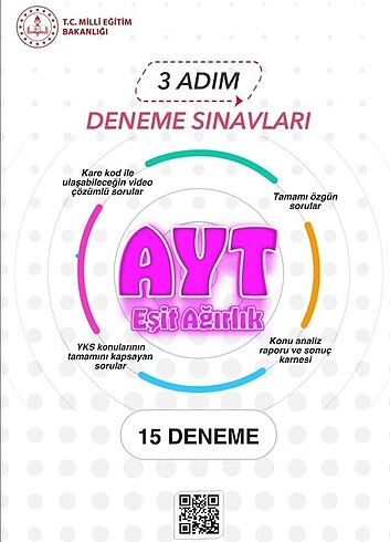 Meb 3 Adım Ayt Eşit Ağırlık Deneme