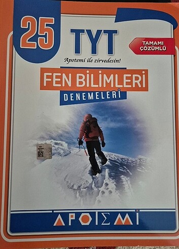 Apotemi Tyt Fen Deneme, ÜçDörtBeş Tyt Fen Deneme, Toprak Yayınla