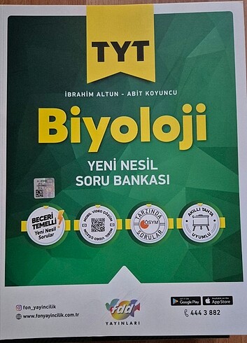 FDD Yayınları Tyt Biyoloji Soru Bankası 