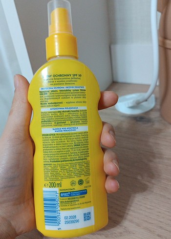 DAX Sun SPF 50 Nemlendirici Güneş Spreyi - Görsel 2
