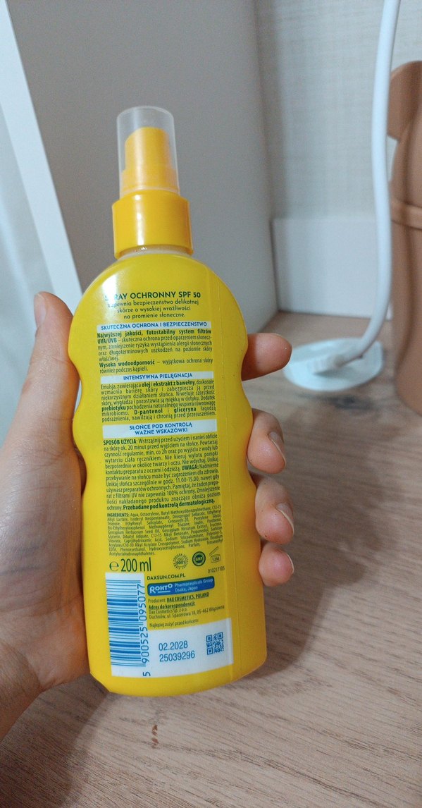 DAX Sun SPF 50 Nemlendirici Güneş Spreyi - Görsel 2