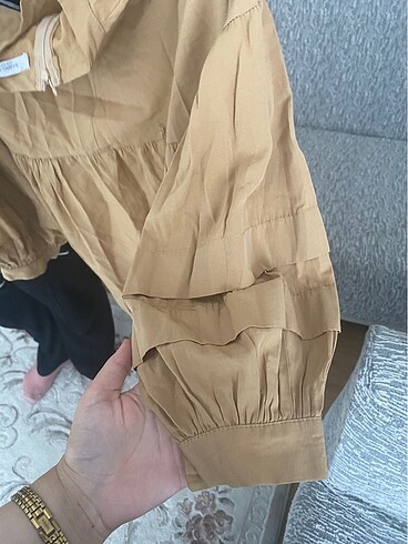 universal Beden camel Renk Tesettür oversize tunik