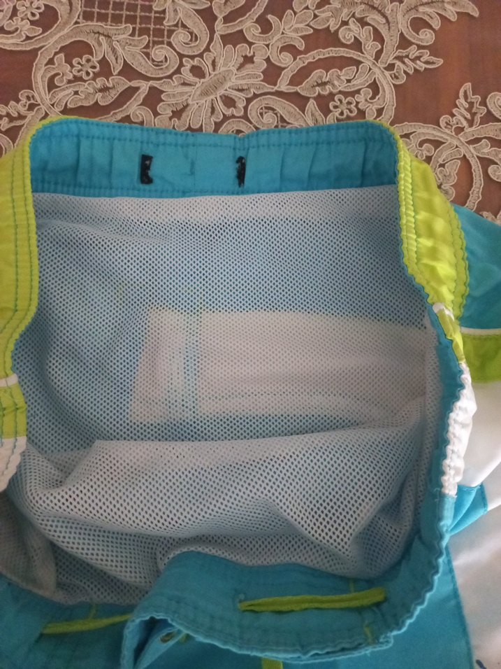 Erkek Çocuk Renkli Bağcıklı Deniz Şortu LCW - Görsel 3