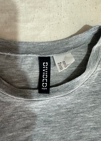 H&M Basic gri bluz