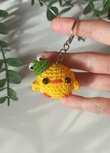 Looney Tunes Civciv anahtarlık amigurumi