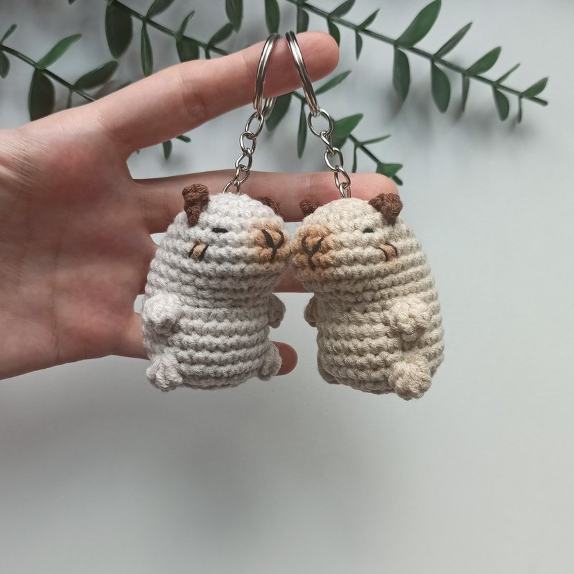 Capybara anahtarlık - Görsel 5