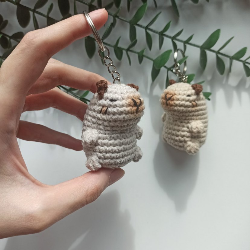 Capybara anahtarlık - Görsel 3