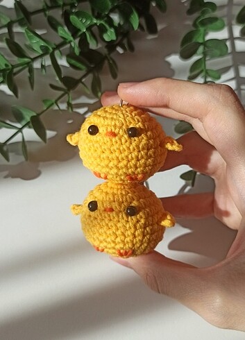 Hello Kitty Civciv anahtarlık