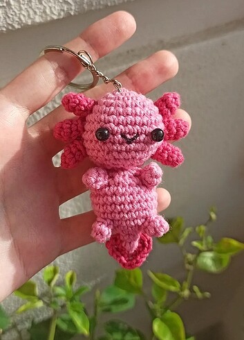 Tasarımcı Axolotl anahtarlık
