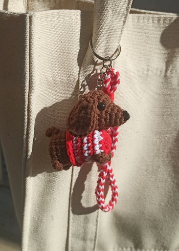 Sosis köpek Figürlü Anahtarlık - Görsel 5