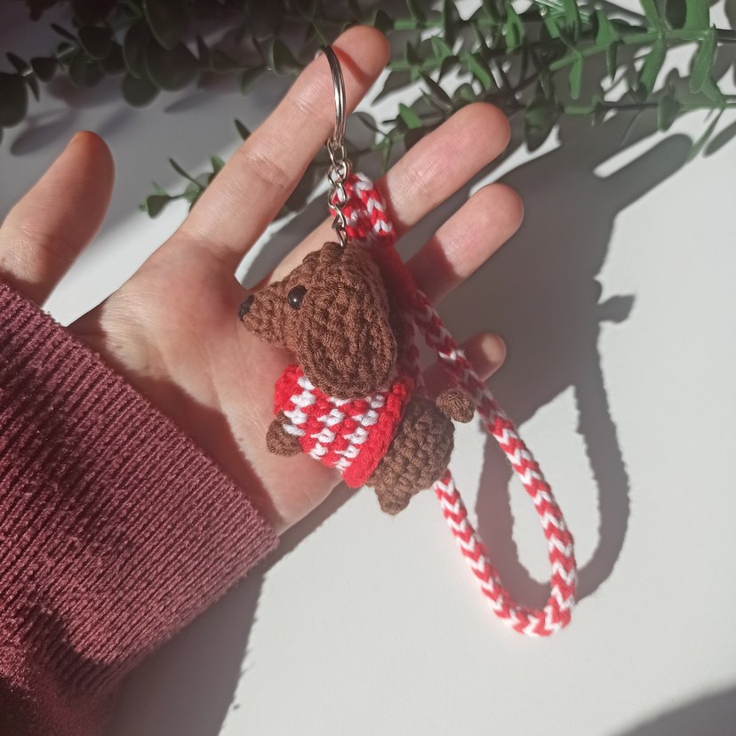 Sosis köpek Figürlü Anahtarlık - Görsel 3