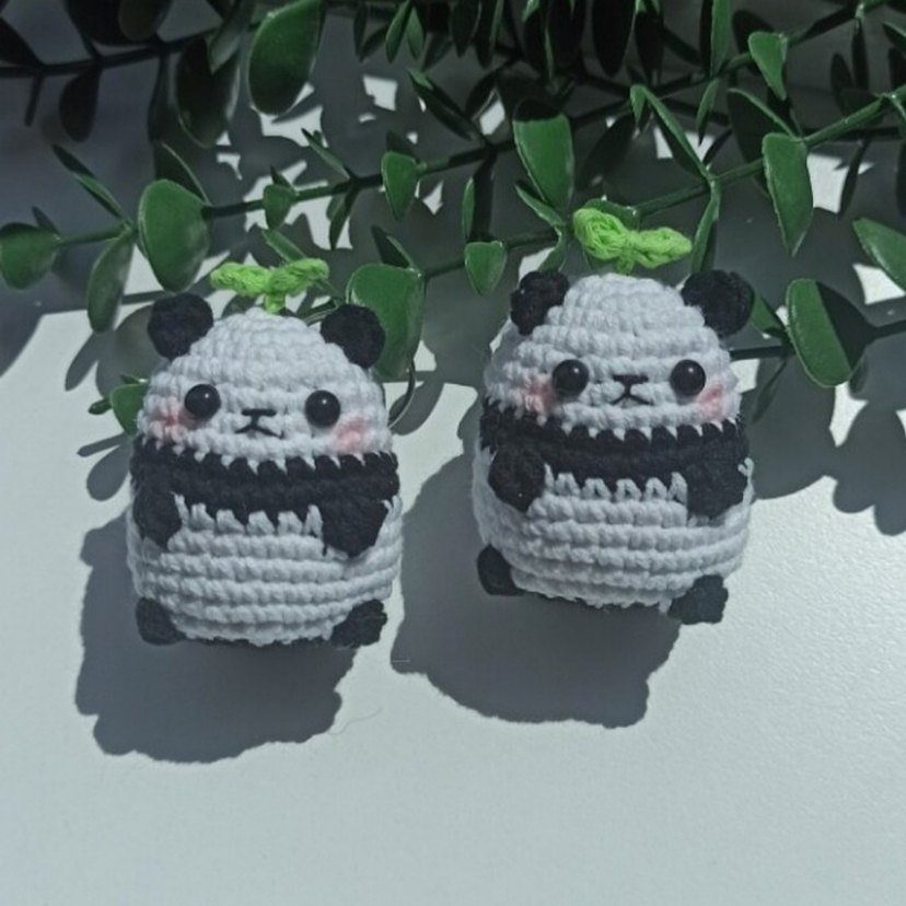 Panda anahtarlık - Görsel 3