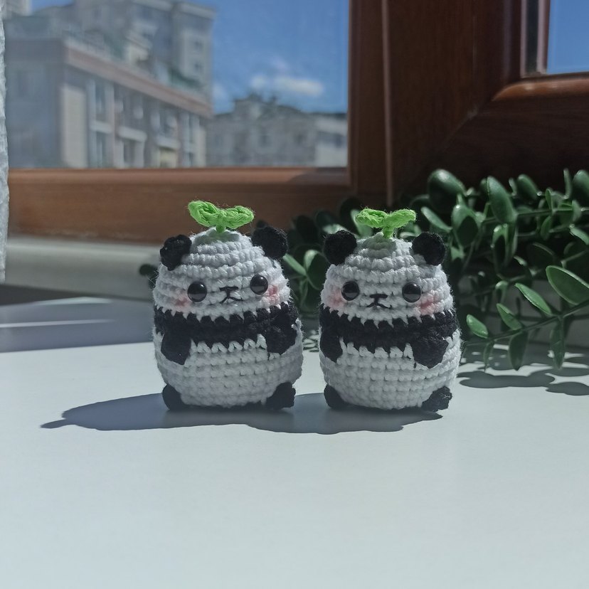 Panda anahtarlık - Görsel 5