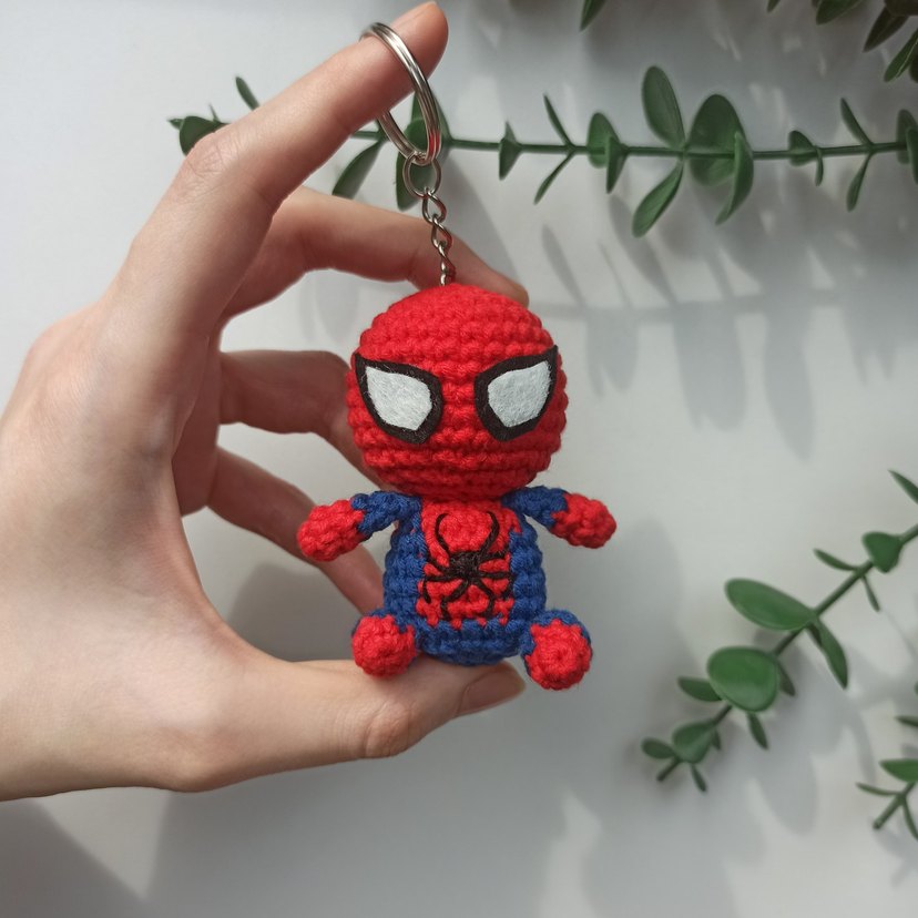 Deadpool ve Spiderman anahtarlık - Görsel 3